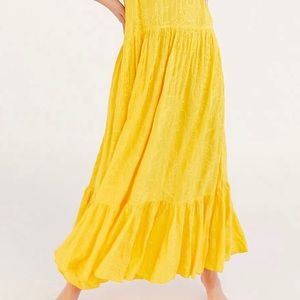 Free people - All the feels embroidered maxi dress